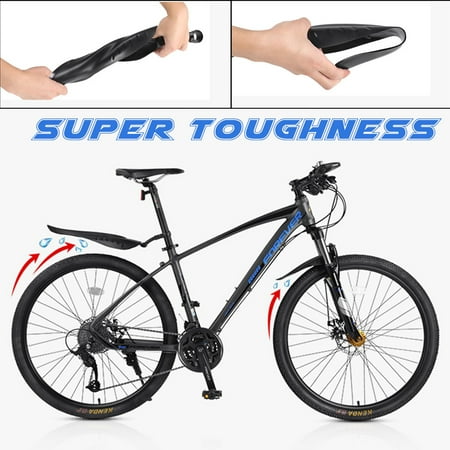 Bike Bicycle Front Rear Mud Guard Mountain Mudguards Splashboard 24/'/'-26/'/' New